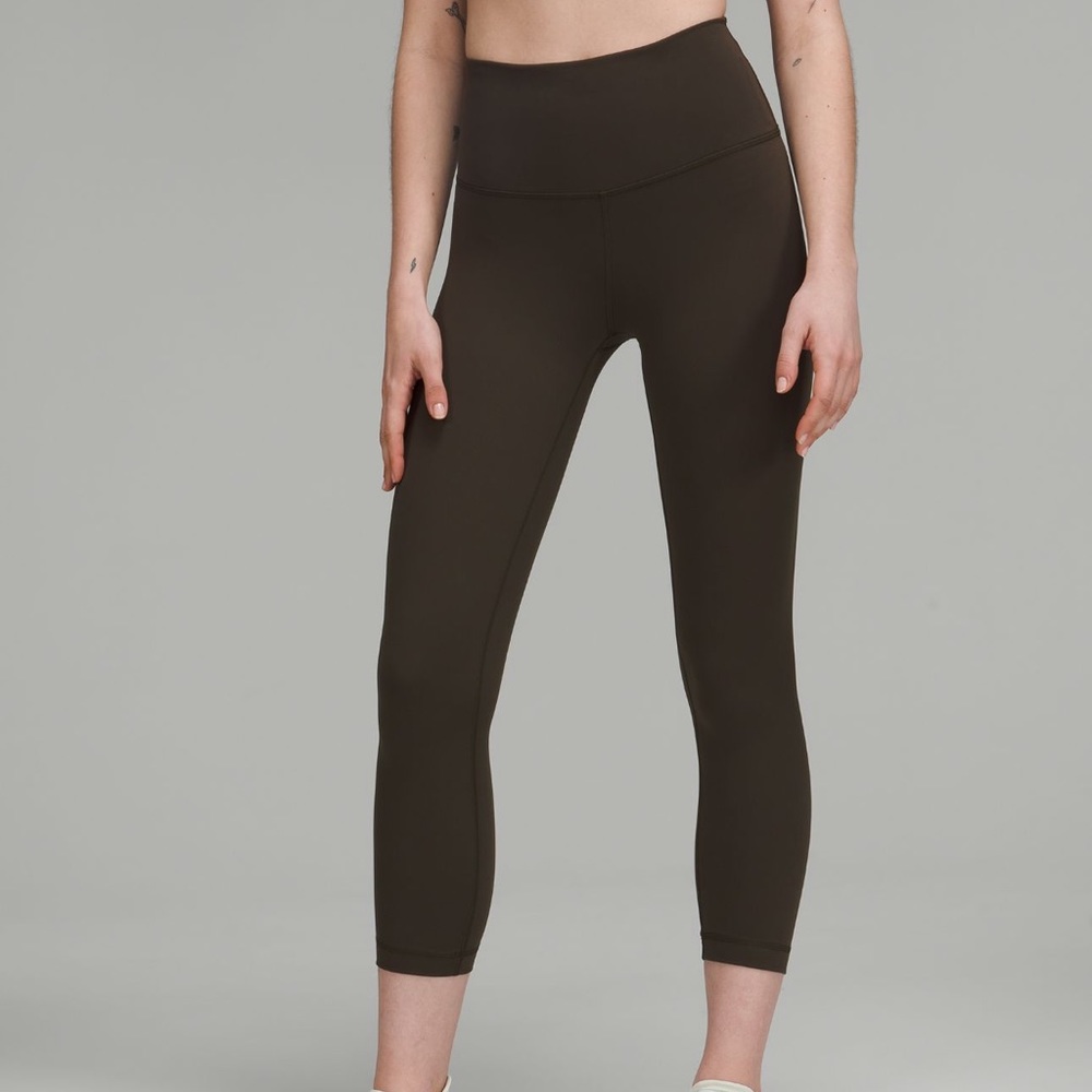 Lululemon Wunder Train High Rise Crop Leggings 23”